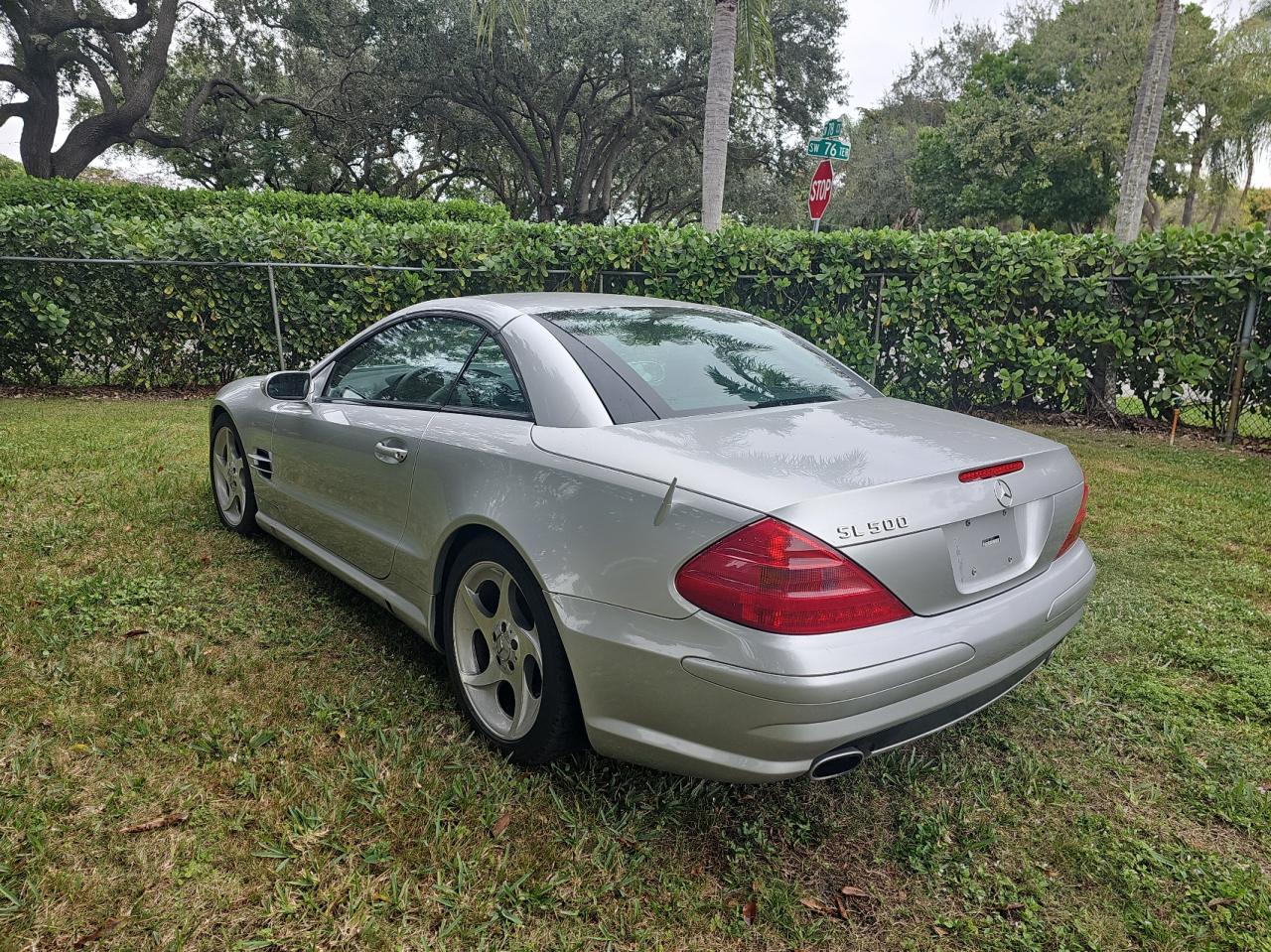 2005 Mercedes-Benz SL-klasse VIN WDBSK75F05F104970 Copart auction photo, minor dent/scratches / normal wear damage thumbnail 3
