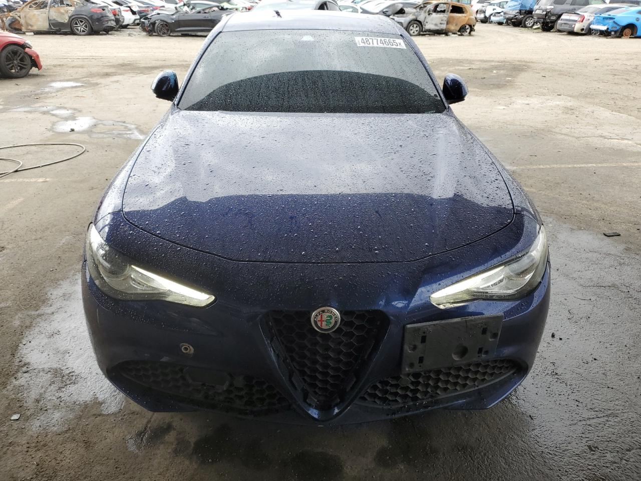 2017 Alfa Romeo Giulia VIN ZARFAECN7H7529353 Copart auction photo, rear end damage thumbnail 5
