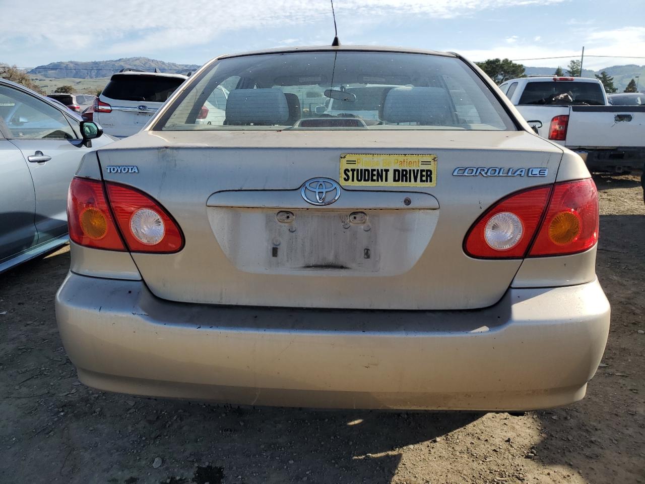 2004 Toyota Corolla VIN 2T1BR38E94C232656 Copart auction photo, side damage thumbnail 6