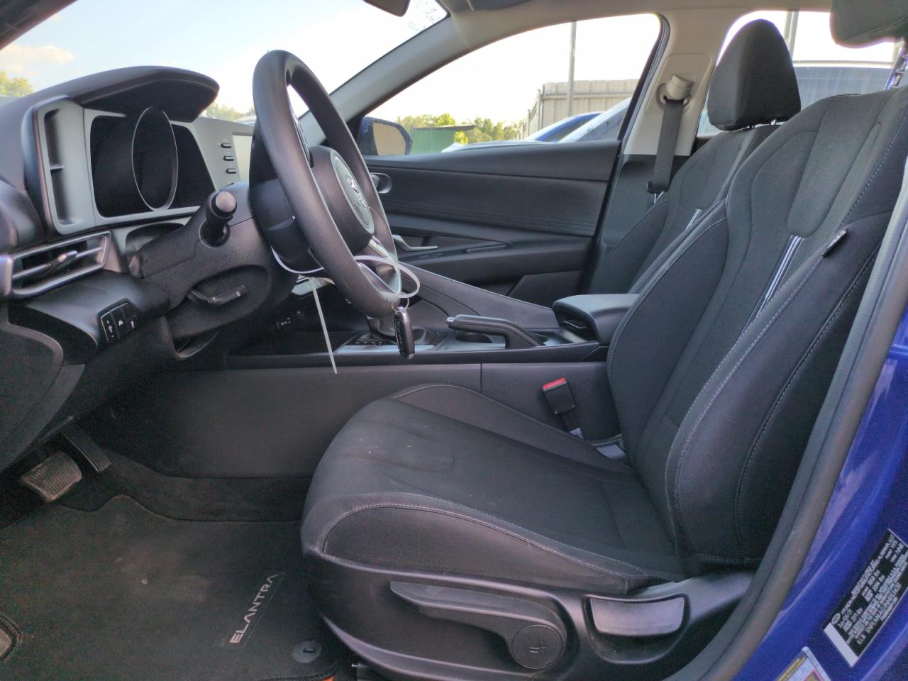 2022 Hyundai Elantra VIN 5NPLM4AG1NH053420 Copart auction photo, rear end damage thumbnail 13