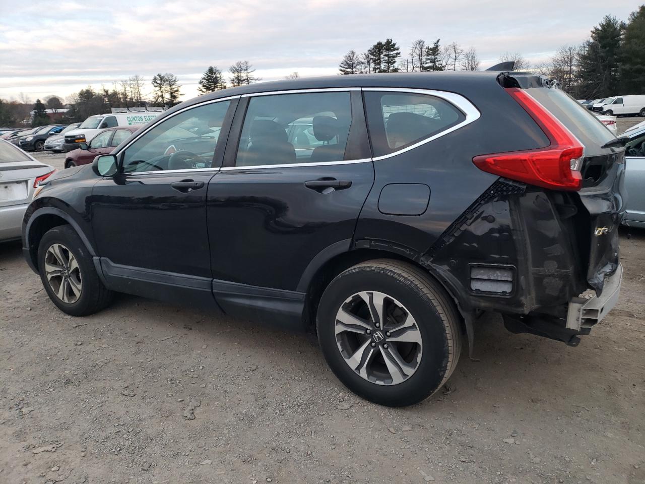 2019 Honda CR-V VIN 2HKRW6H34KH222232 Copart auction photo, rear end / minor dent/scratches damage thumbnail 2