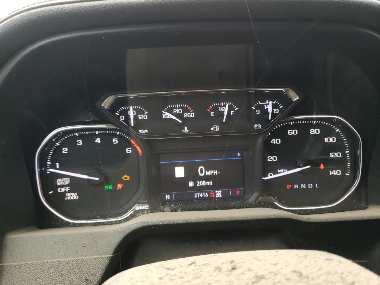 2021 GMC Sierra VIN 3GTU9DEL0MG259722 Copart auction photo, side damage thumbnail 9