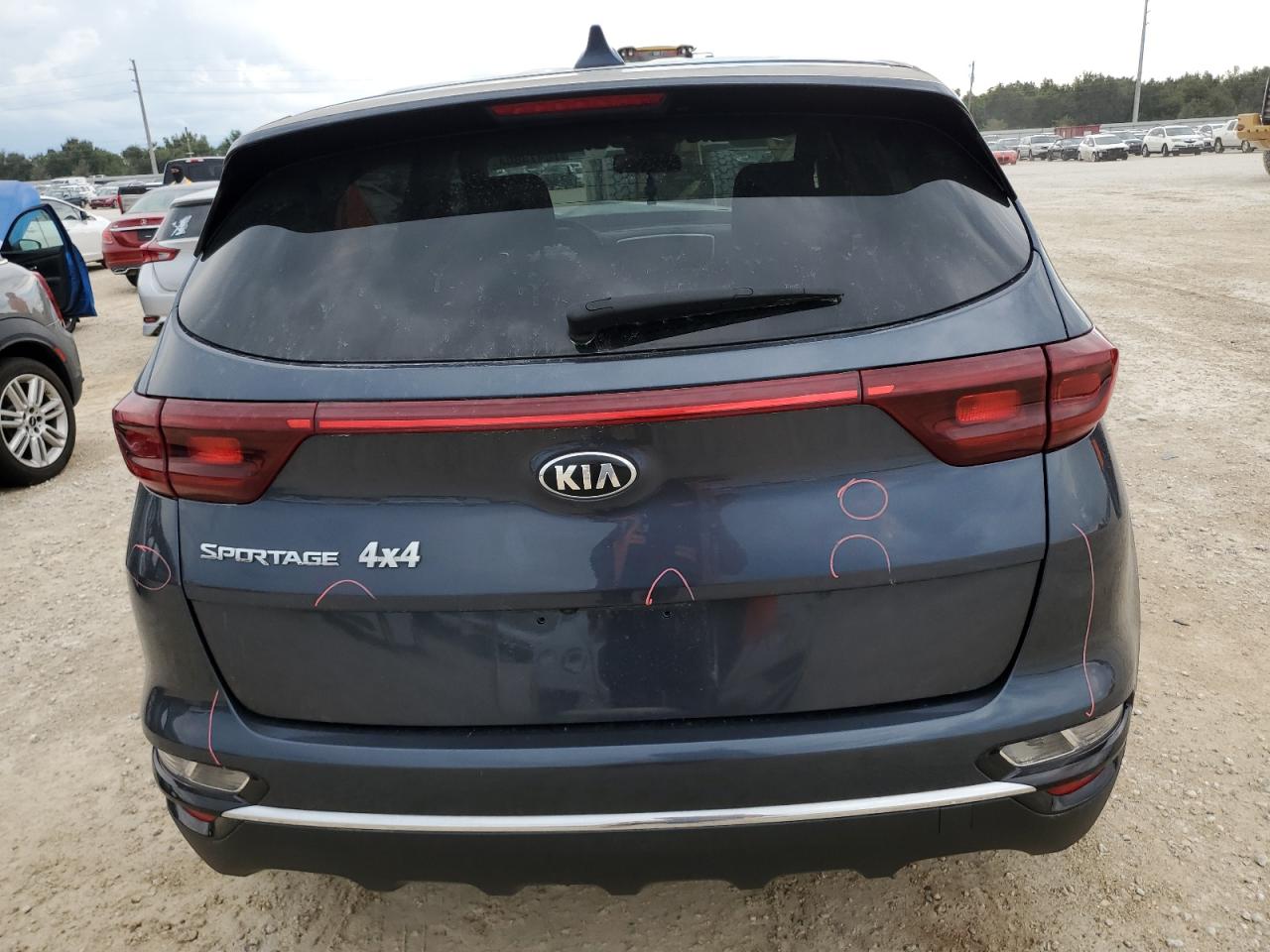 2020 KIA Sportage VIN KNDPM3ACXL7724044 Copart auction photo, front end damage thumbnail 6
