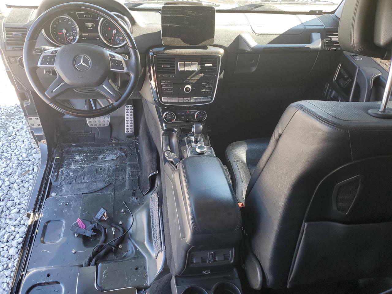 2017 Mercedes-Benz G-klasse VIN WDCYC3KF1HX270025 Copart auction photo, side / rear end damage thumbnail 8
