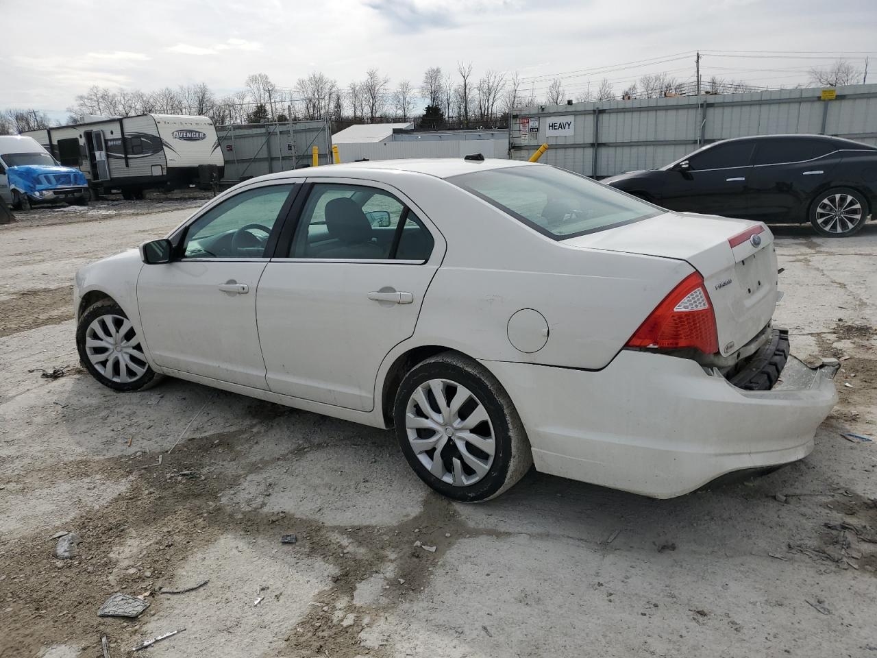 2010 Ford Fusion VIN 3FAHP0HA4AR157212 Copart auction photo, rear end / front end damage thumbnail 2
