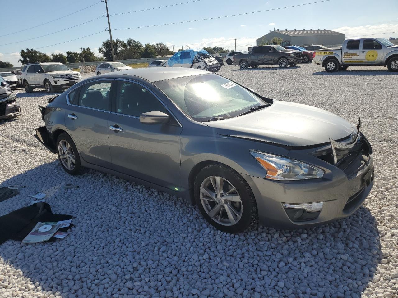 2015 Nissan Altima VIN 1N4AL3AP1FC568957 Copart auction photo, rear end / front end damage thumbnail 4