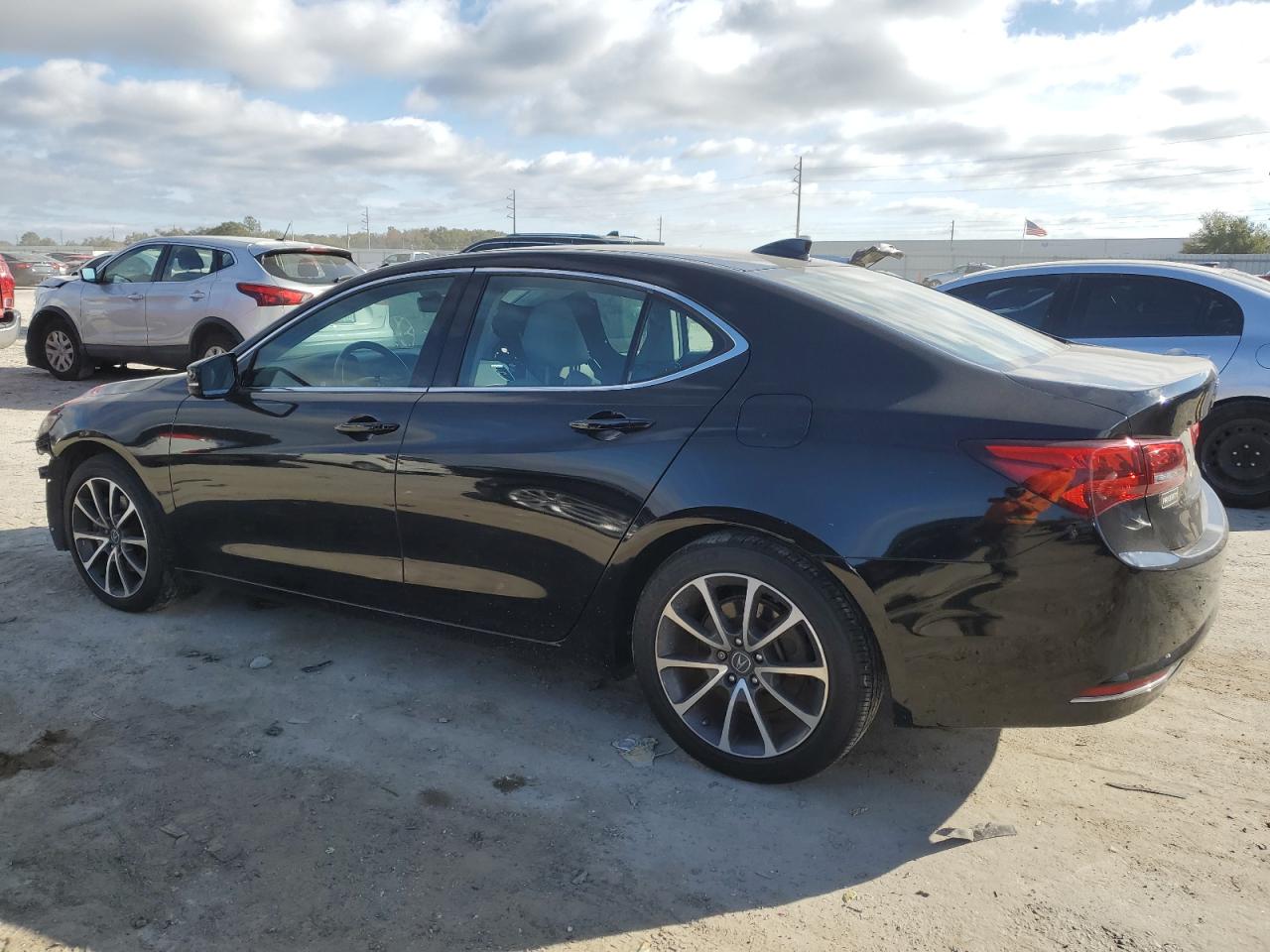 2015 Acura TLX VIN 19UUB2F50FA005696 Copart auction photo, front end / stripped damage thumbnail 2