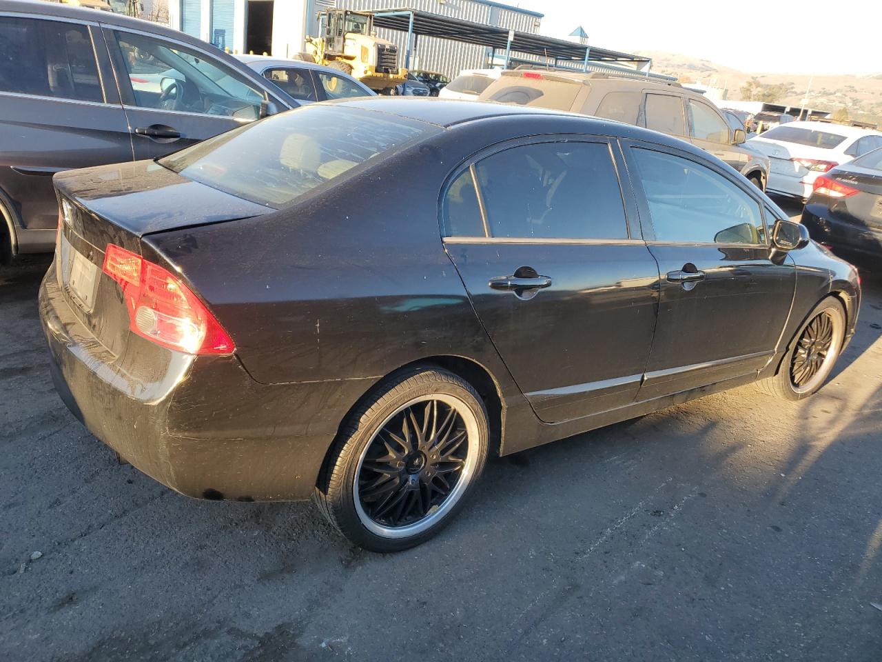 2006 Honda Civic VIN 1HGFA168X6L139751 Copart auction photo, rear end damage thumbnail 3