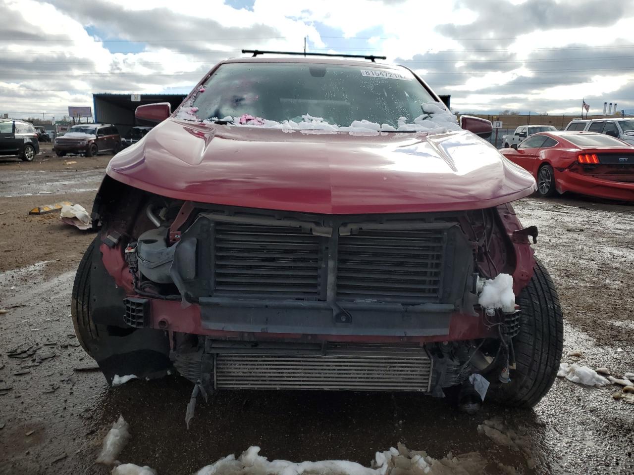 2018 Chevrolet Equinox VIN 2GNAXSEV0J6300556 Copart auction photo, front end / hail damage thumbnail 5