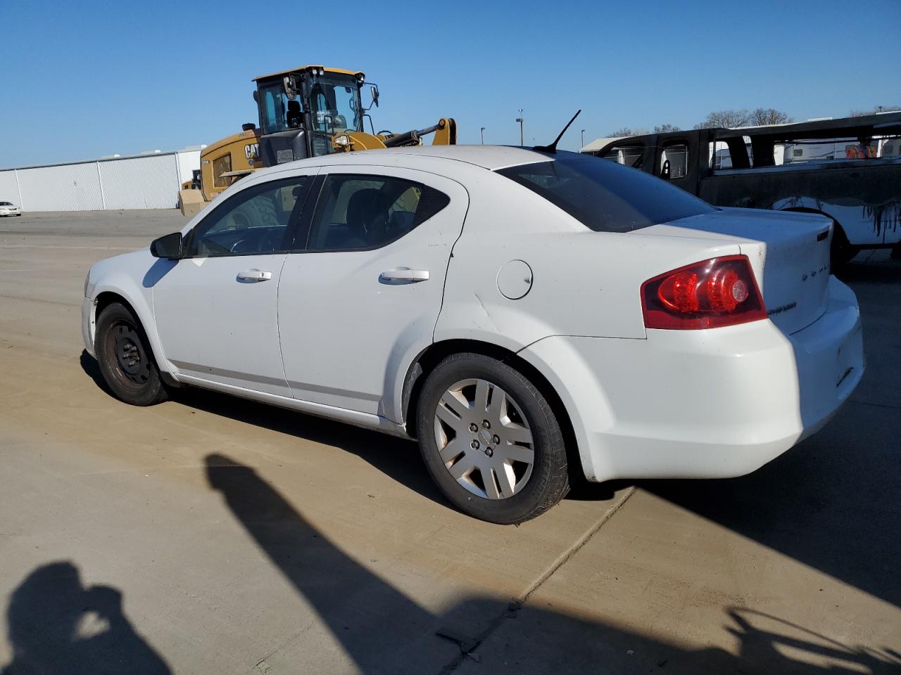 2014 Dodge Avenger VIN 1C3CDZAB5EN116041 Copart auction photo, front end damage thumbnail 2