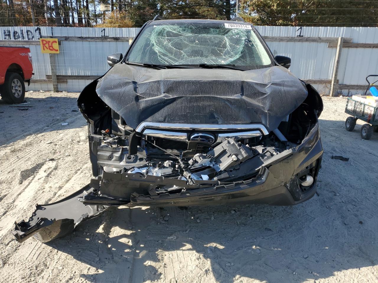 2020 Subaru Forester VIN JF2SKAUC4LH493900 Copart auction photo, front end damage thumbnail 5