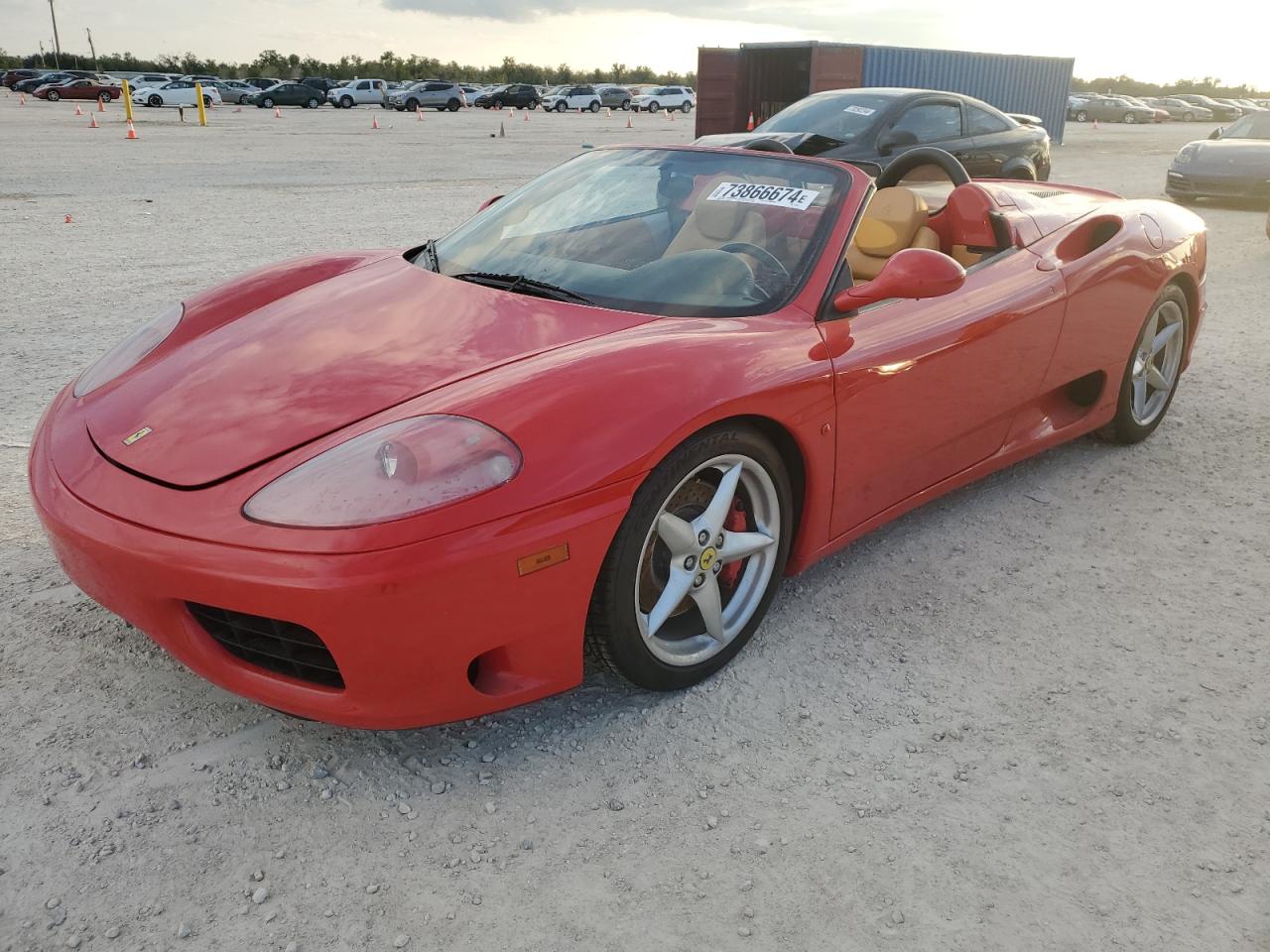 2001 Ferrari 360 VIN ZFFYT53A810122619 - Copart auction photo