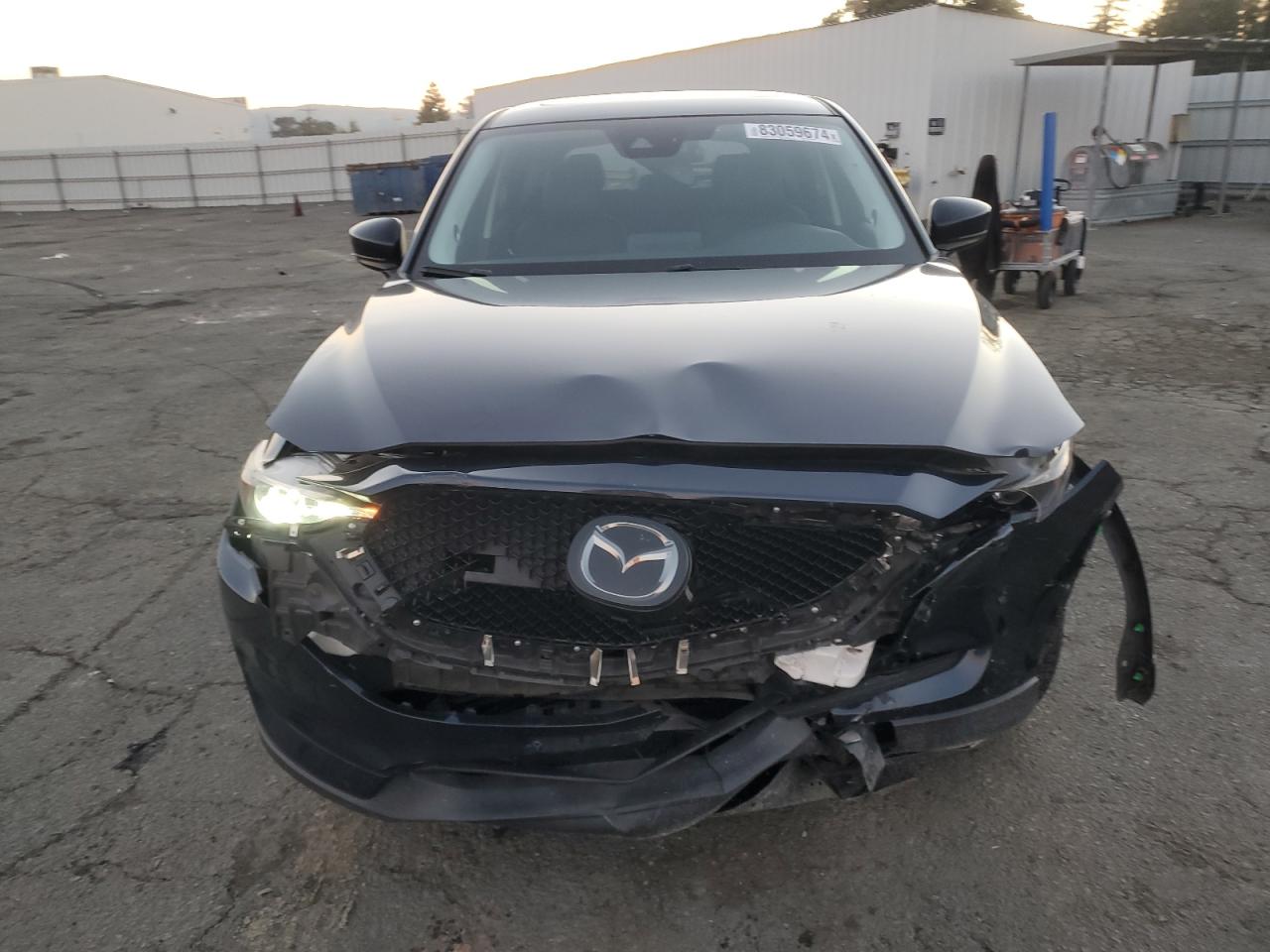 2019 Mazda CX-5 VIN JM3KFACM9K0663072 Copart auction photo, front end damage thumbnail 5
