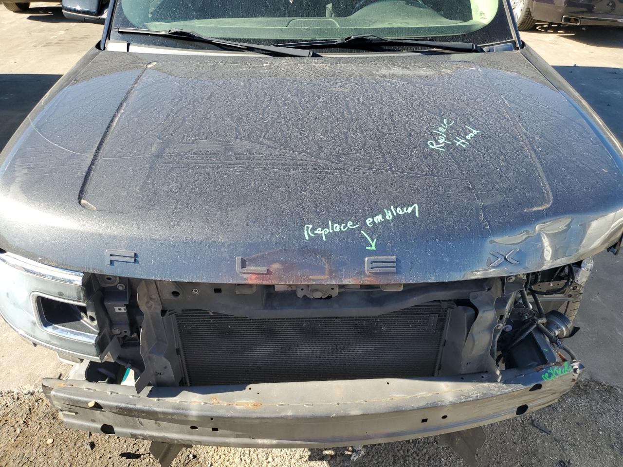2015 Ford Flex VIN 2FMGK5C8XFBA08486 Copart auction photo, front end damage thumbnail 12