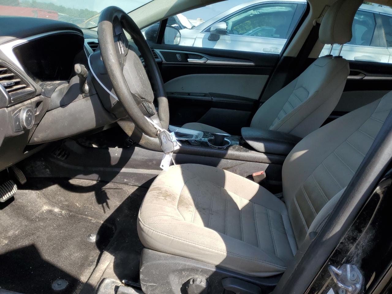 2015 Ford Fusion VIN 1FA6P0G74F5120930 Copart auction photo, vandalism damage thumbnail 7