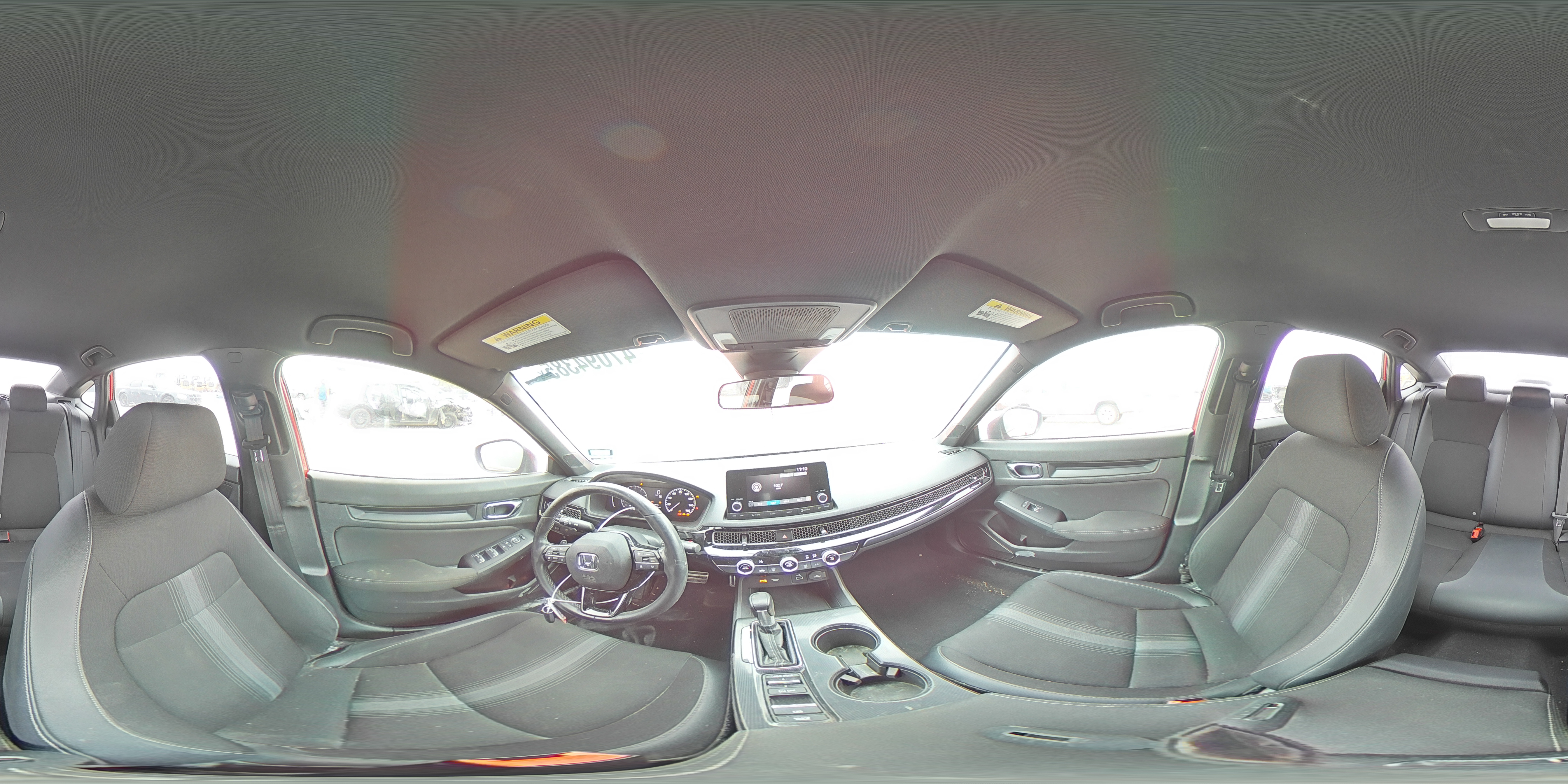 2022 Honda Civic VIN 2HGFE2F54NH512181 Copart auction photo, front end damage thumbnail 12