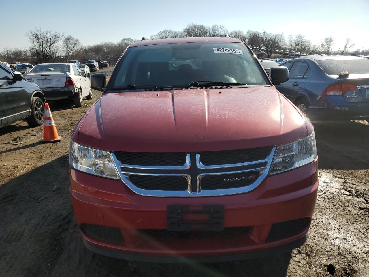 2016 Dodge Journey VIN 3C4PDCABXGT115027 Copart auction photo, normal wear damage thumbnail 5