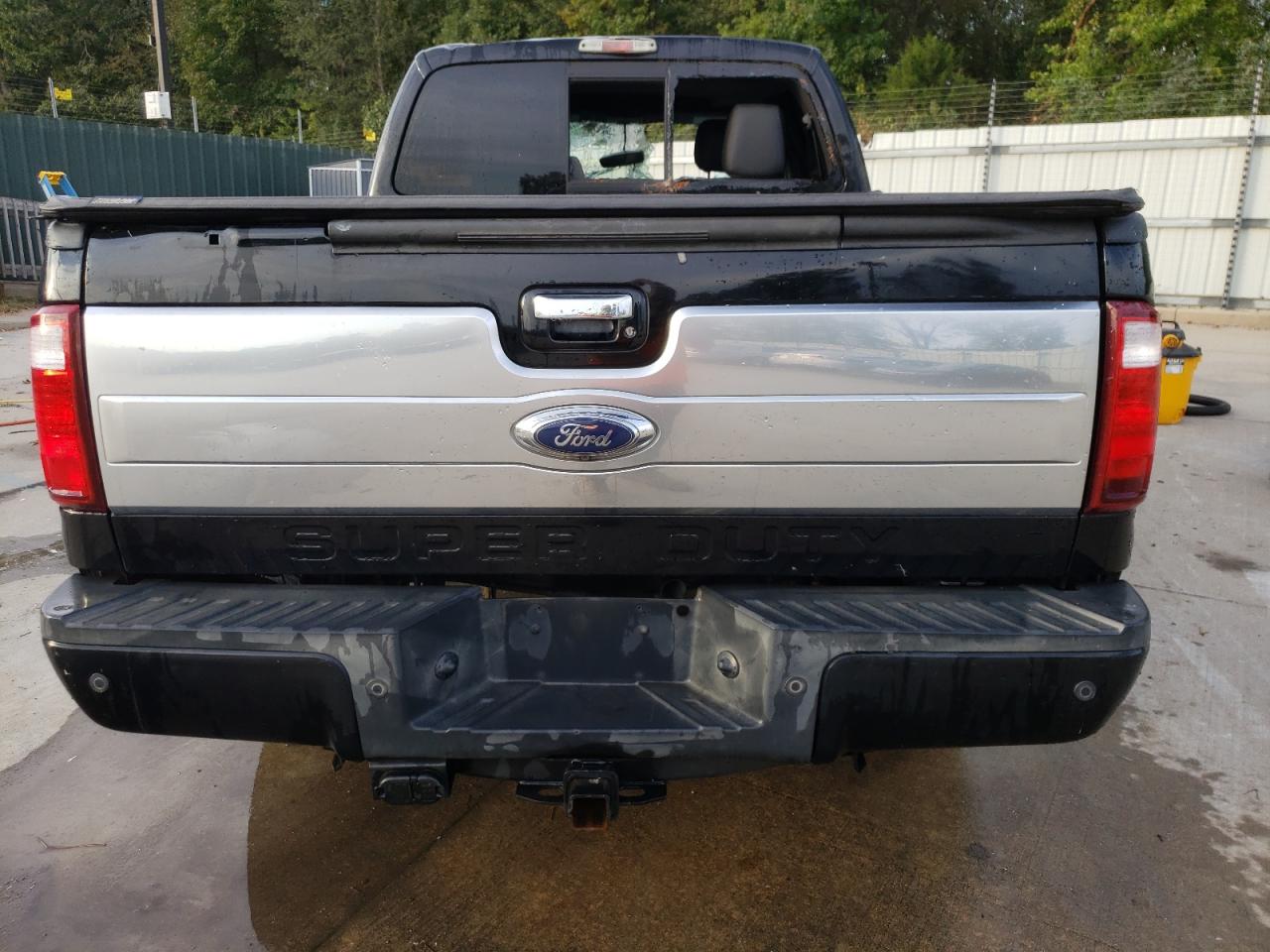 2016 Ford F250 VIN 1FT7W2BT6GEA21335 Copart auction photo, top/roof damage thumbnail 6