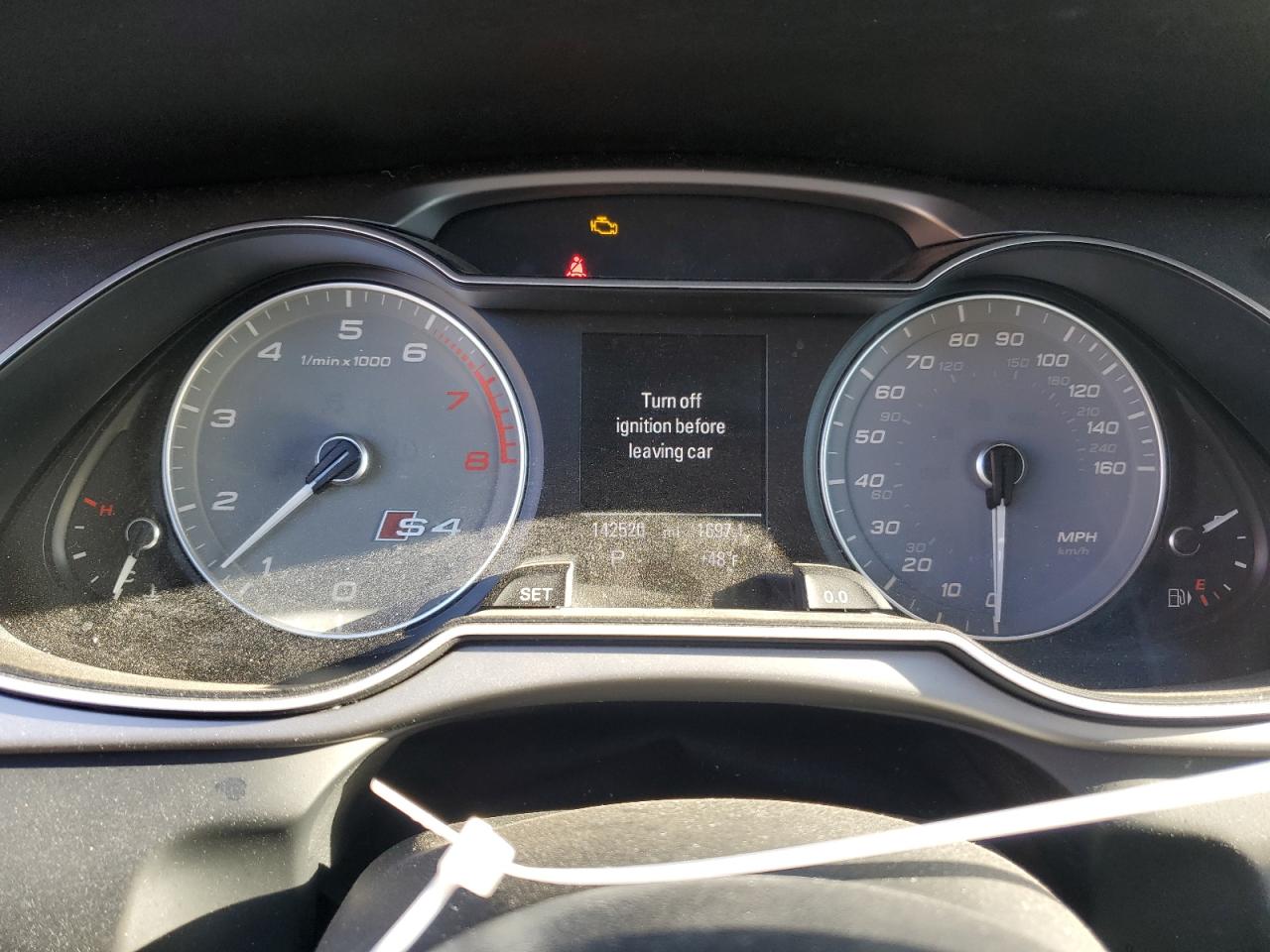 2014 Audi RS4 VIN WAUBGAFL1EA059231 Copart auction photo, front end damage thumbnail 9