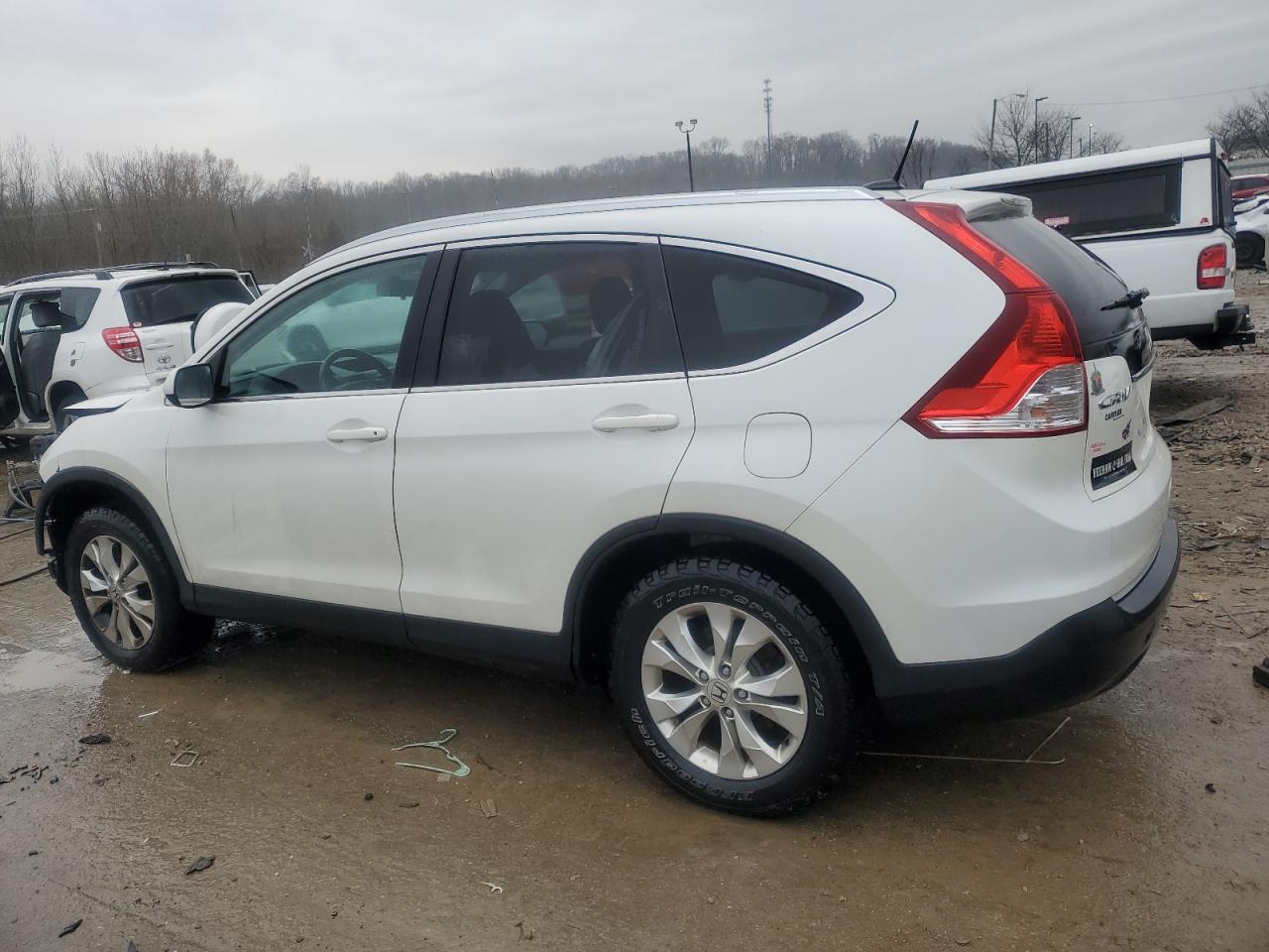 2014 Honda CR-V VIN 5J6RM4H73EL114126 Copart auction photo, front end damage thumbnail 2