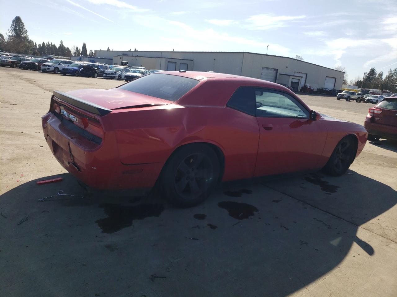 2012 Dodge Challenger VIN 2C3CDYBT7CH293942 Copart auction photo, rear end damage thumbnail 3