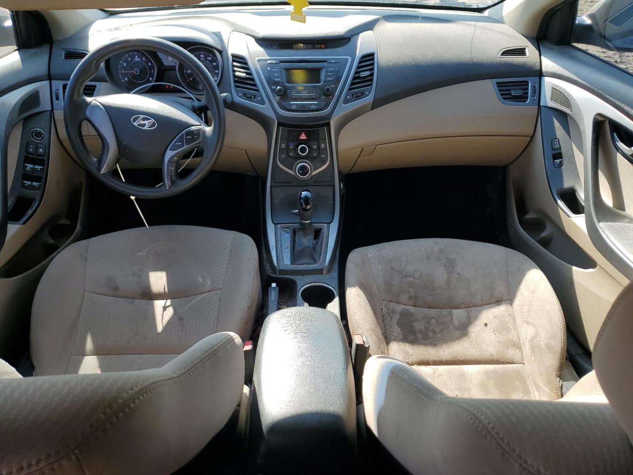2016 Hyundai Elantra VIN 5NPDH4AE0GH761703 Copart auction photo, front end / minor dent/scratches damage thumbnail 8