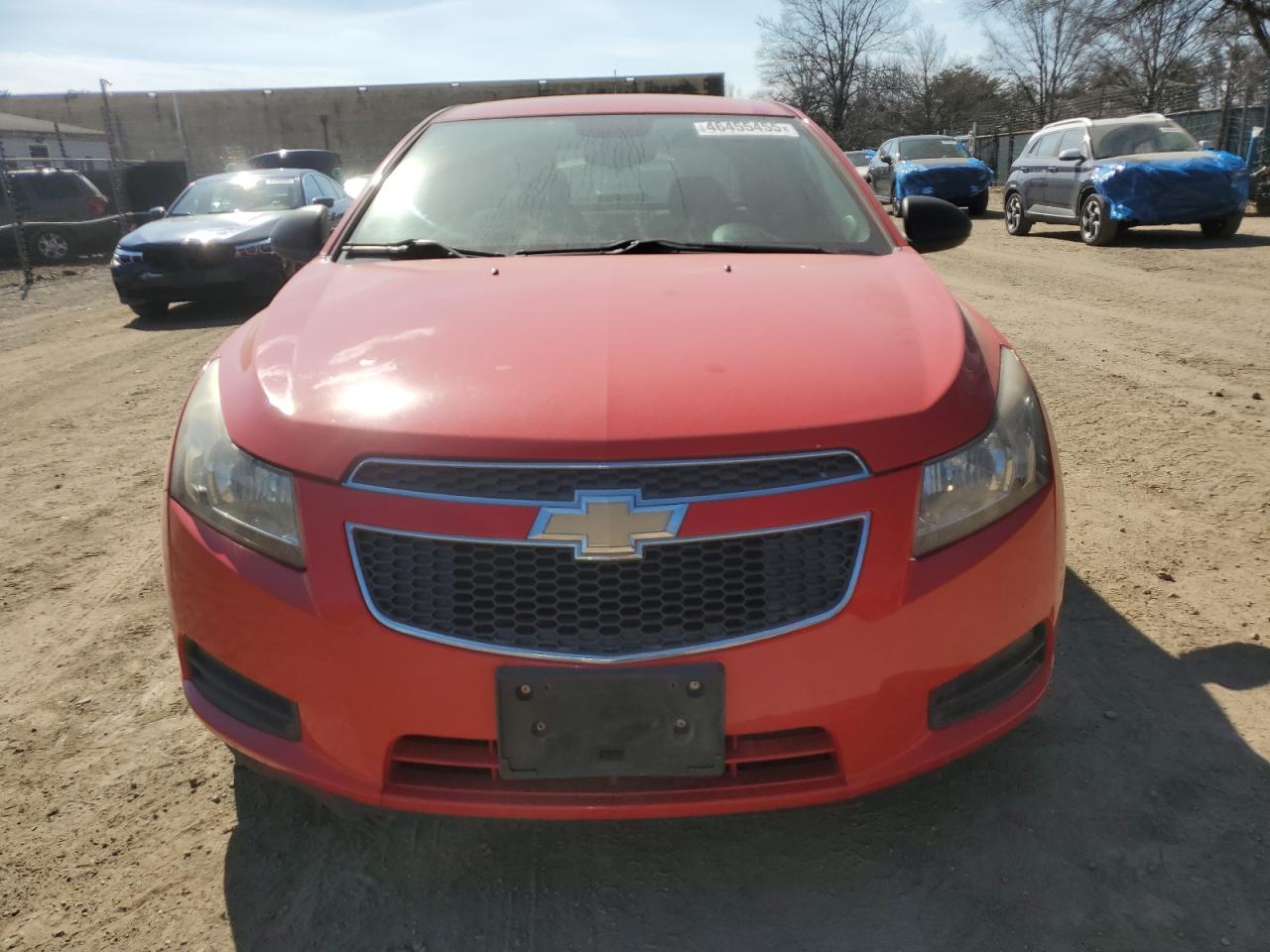 2014 Chevrolet Cruze VIN 1G1PA5SH0E7152699 Copart auction photo, side / undercarriage damage thumbnail 5