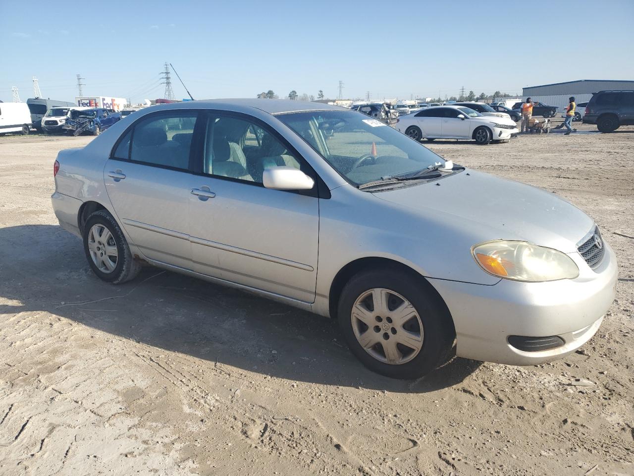 2006 Toyota Corolla VIN 2T1BR32E86C595476 Copart auction photo, normal wear / minor dent/scratches damage thumbnail 6