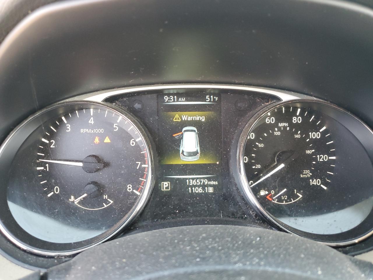 2016 Nissan Rogue VIN JN8AT2MT5GW029680 Copart auction photo, minor dent/scratches damage thumbnail 9