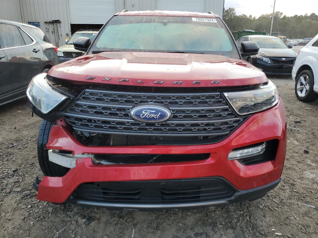 2022 Ford Explorer VIN 1FMSK7DHXNGB25108 Copart auction photo, front end damage thumbnail 5