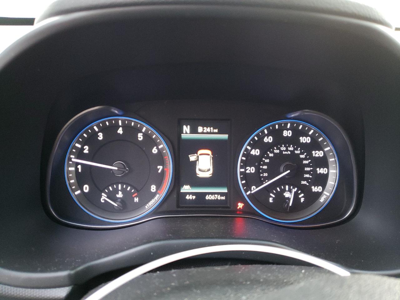 2021 Hyundai Kona VIN KM8K1CAA5MU716479 Copart auction photo, front end damage thumbnail 9