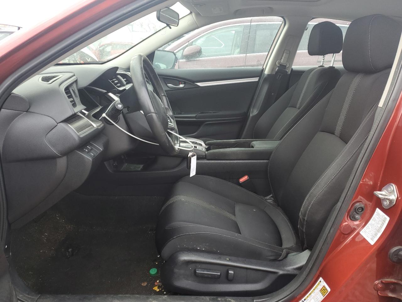 2020 Honda Civic VIN 19XFC1F35LE023732 Copart auction photo, front end / rear end damage thumbnail 7