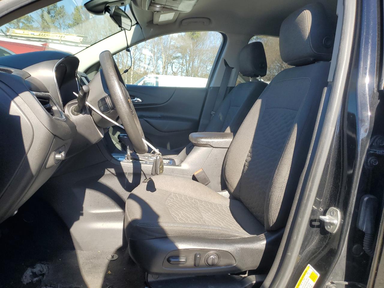 2020 Chevrolet Equinox VIN 3GNAXUEV8LL124897 Copart auction photo, side damage thumbnail 7