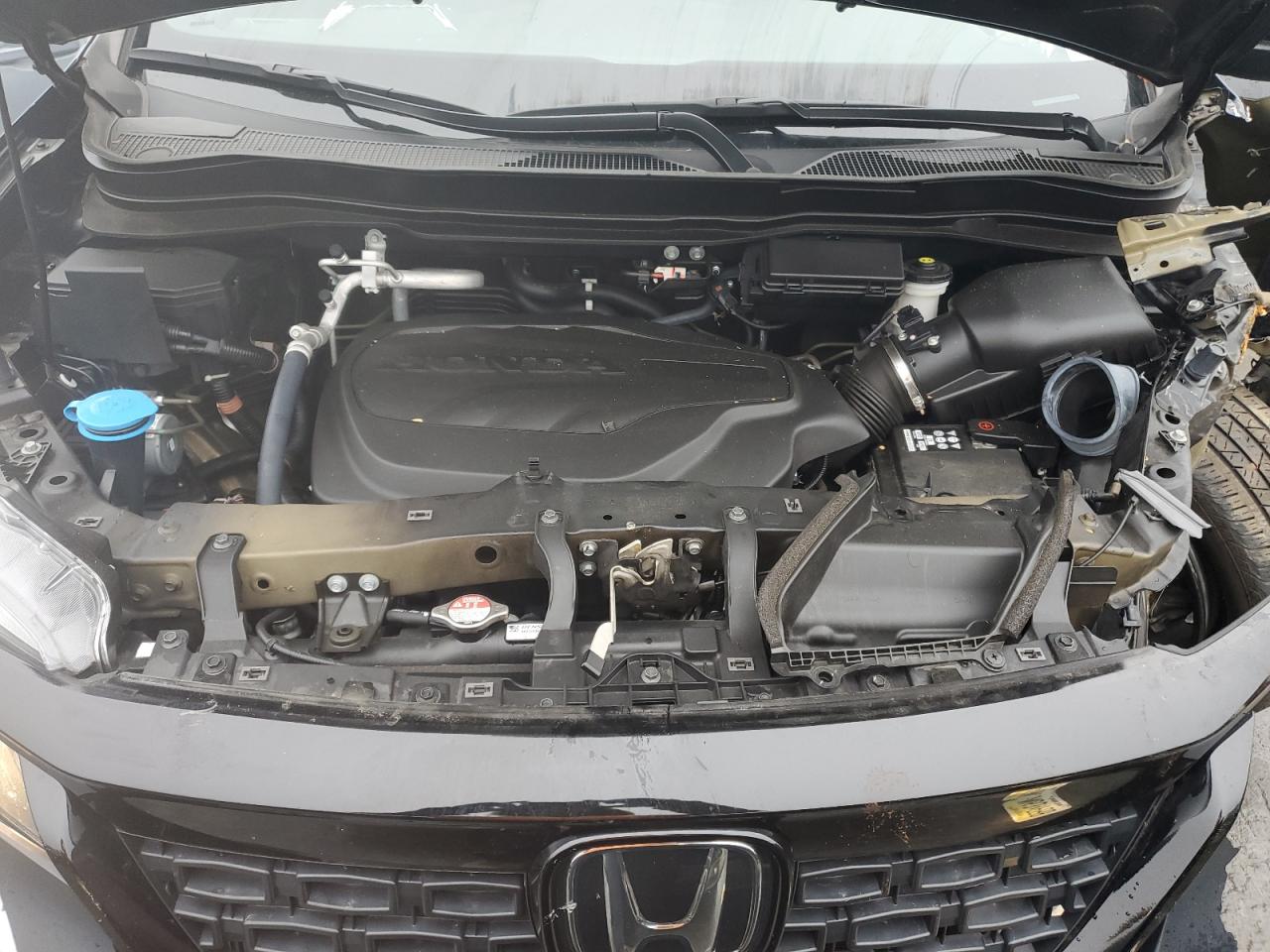 2021 Honda Passport VIN 5FNYF8H24MB032186 Copart auction photo, front end / minor dent/scratches damage thumbnail 12