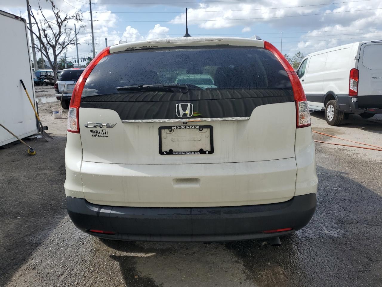 2014 Honda CR-V VIN 5J6RM3H76EL041814 Copart auction photo, front end damage thumbnail 6