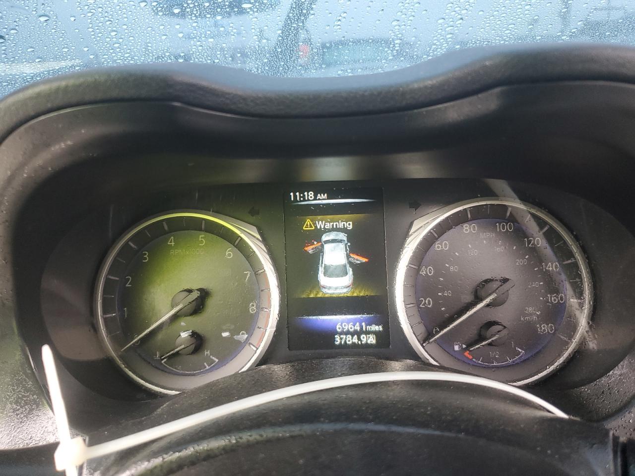 2017 Infiniti Q50 VIN JN1EV7AP5HM743157 Copart auction photo, vandalism / stripped damage thumbnail 9