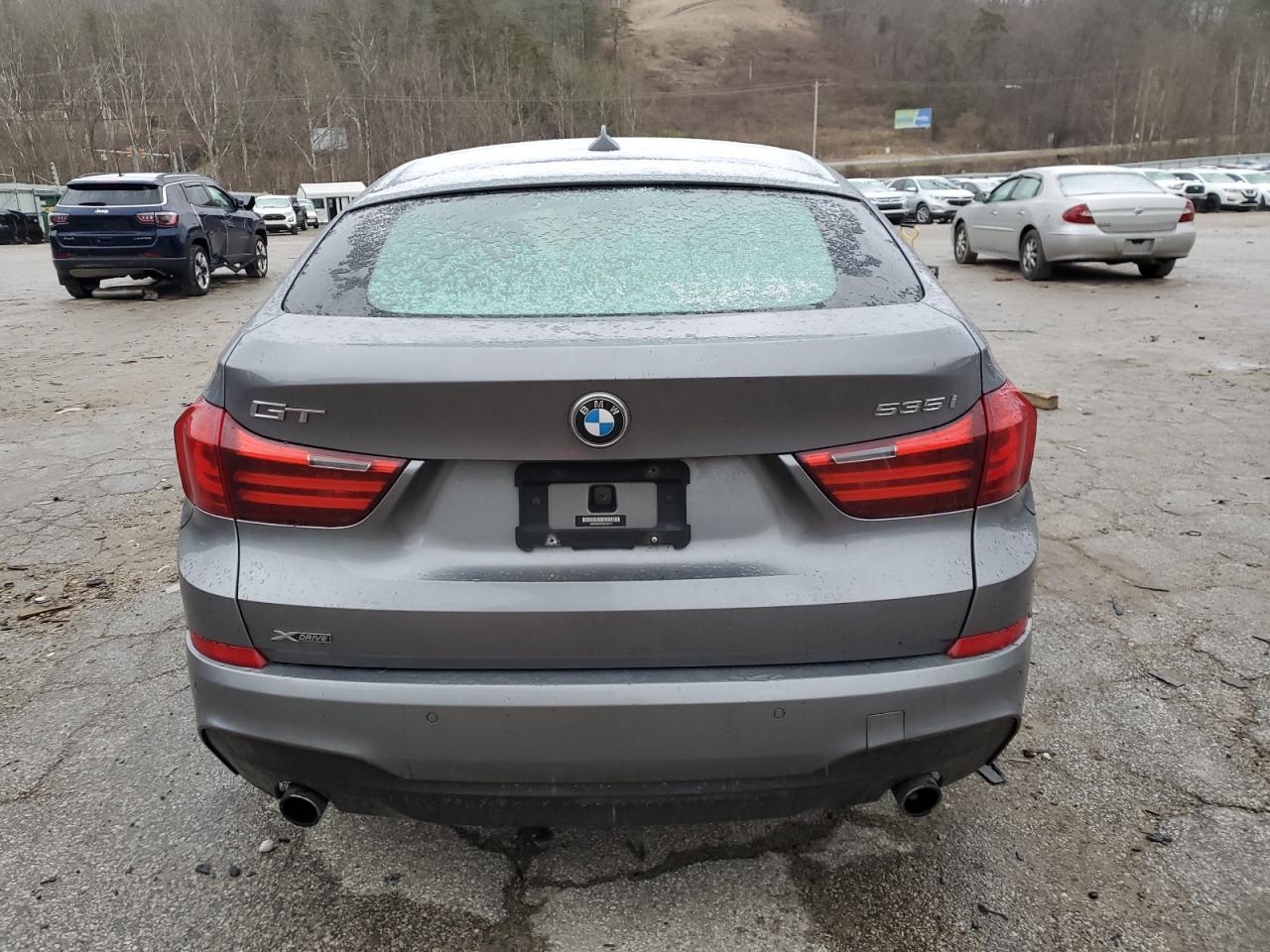 2016 BMW 5er VIN WBA5M4C55GD186711 Copart auction photo, front end damage thumbnail 6