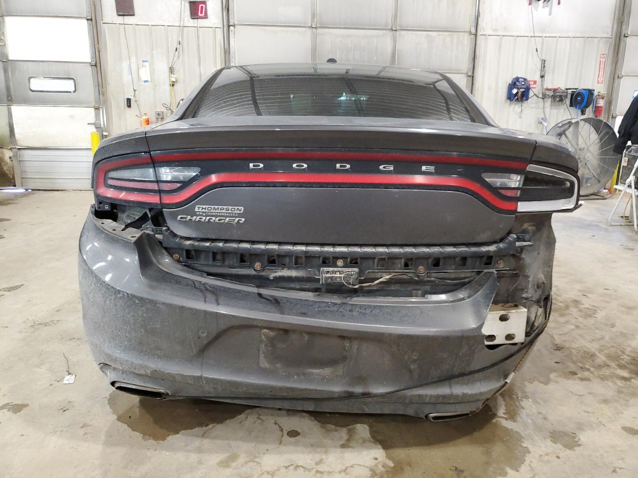 2016 Dodge Charger VIN 2C3CDXBGXGH121200 Copart auction photo, rear end / minor dent/scratches damage thumbnail 6