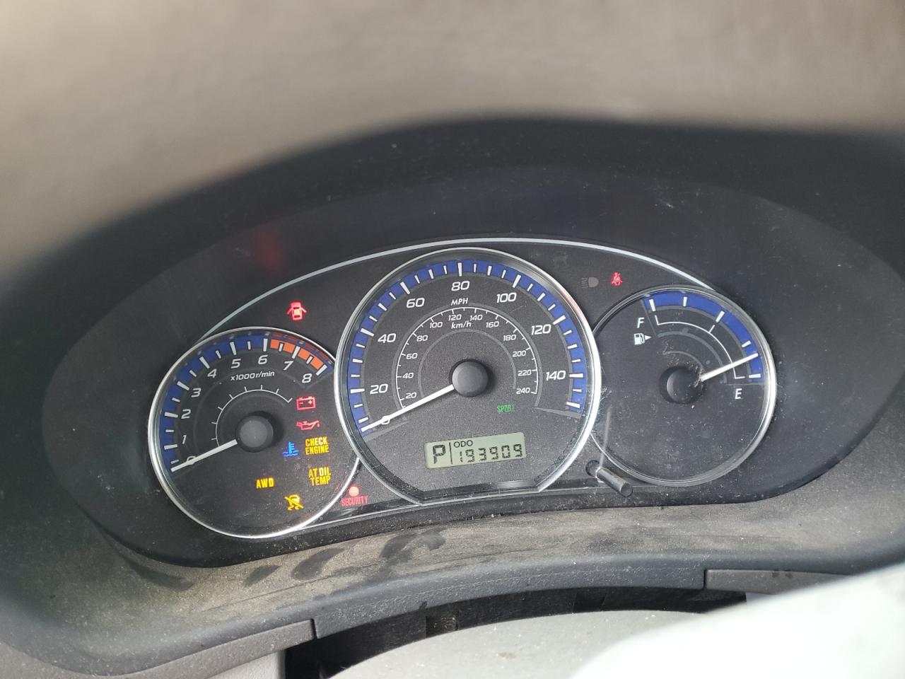2010 Subaru Forester VIN JF2SH6CC5AH786666 Copart auction photo, front end / minor dent/scratches damage thumbnail 9