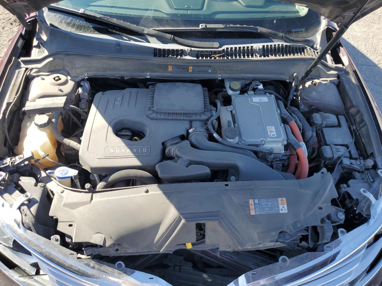2013 Lincoln MKZ VIN 3LN6L2LU9DR818016 Copart auction photo, front end / rear end damage thumbnail 13