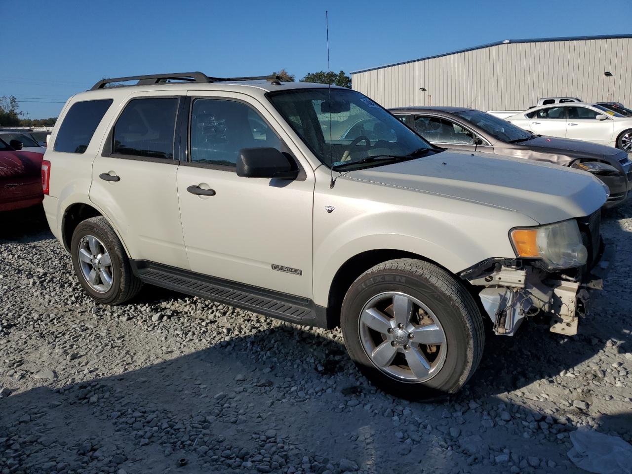2008 Ford Escape VIN 1FMCU03128KB47521 Copart auction photo, front end damage thumbnail 4