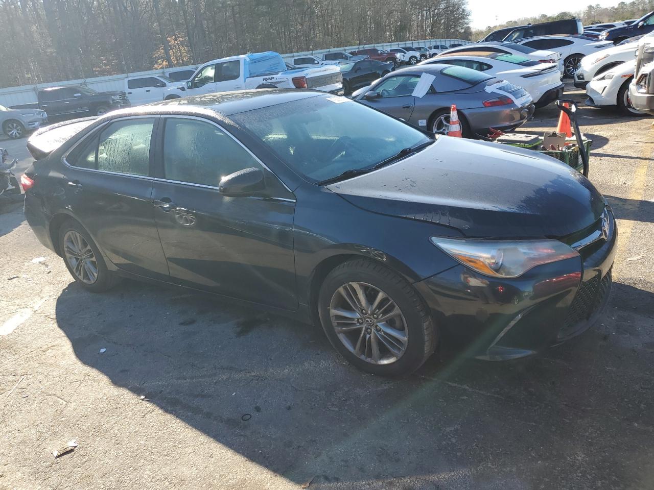 2015 Toyota Camry VIN 4T1BF1FK1FU058654 Copart auction photo, rear end damage thumbnail 4