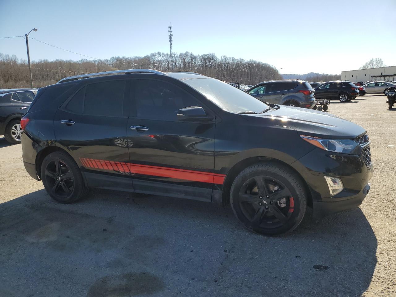 2019 Chevrolet Equinox VIN 2GNAXPEX1K6288661 Copart auction photo, rear end / front end damage thumbnail 4