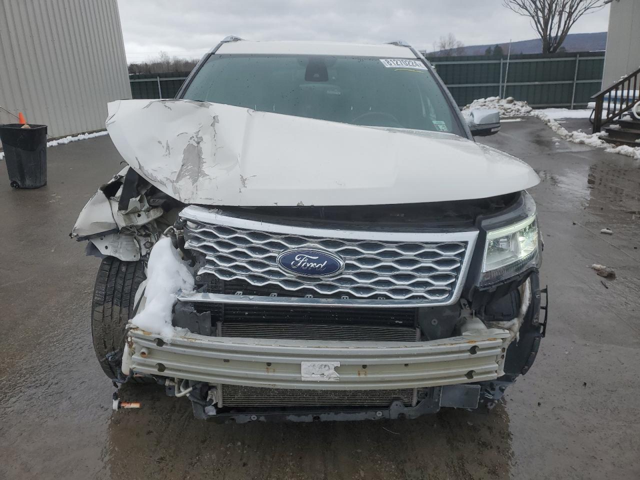 2017 Ford Explorer VIN 1FM5K8HT6HGC12817 Copart auction photo, front end damage thumbnail 5
