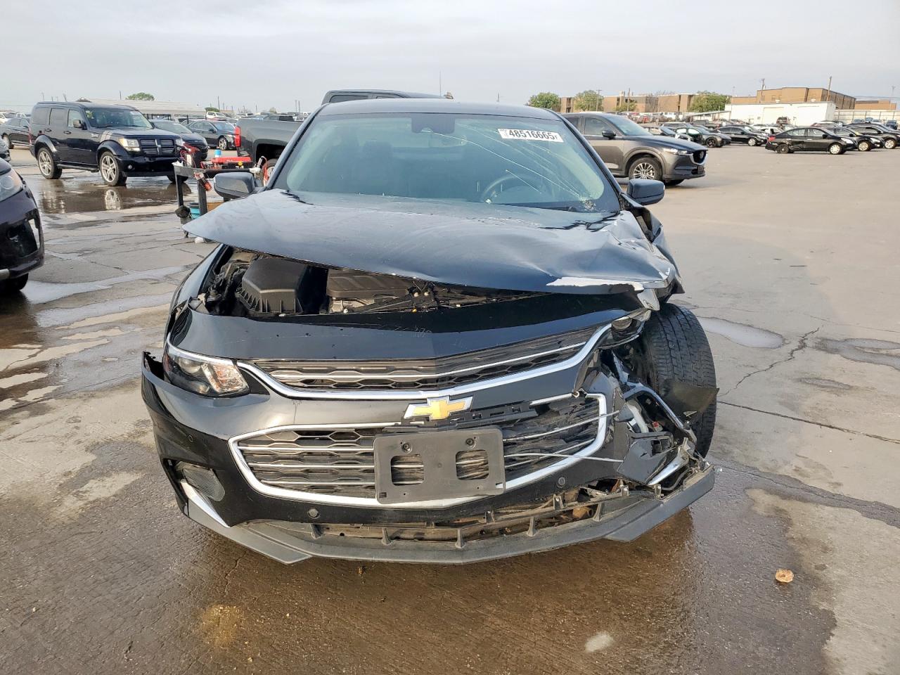 2017 Chevrolet Malibu VIN 1G1ZJ5SU7HF105217 Copart auction photo, front end damage thumbnail 5