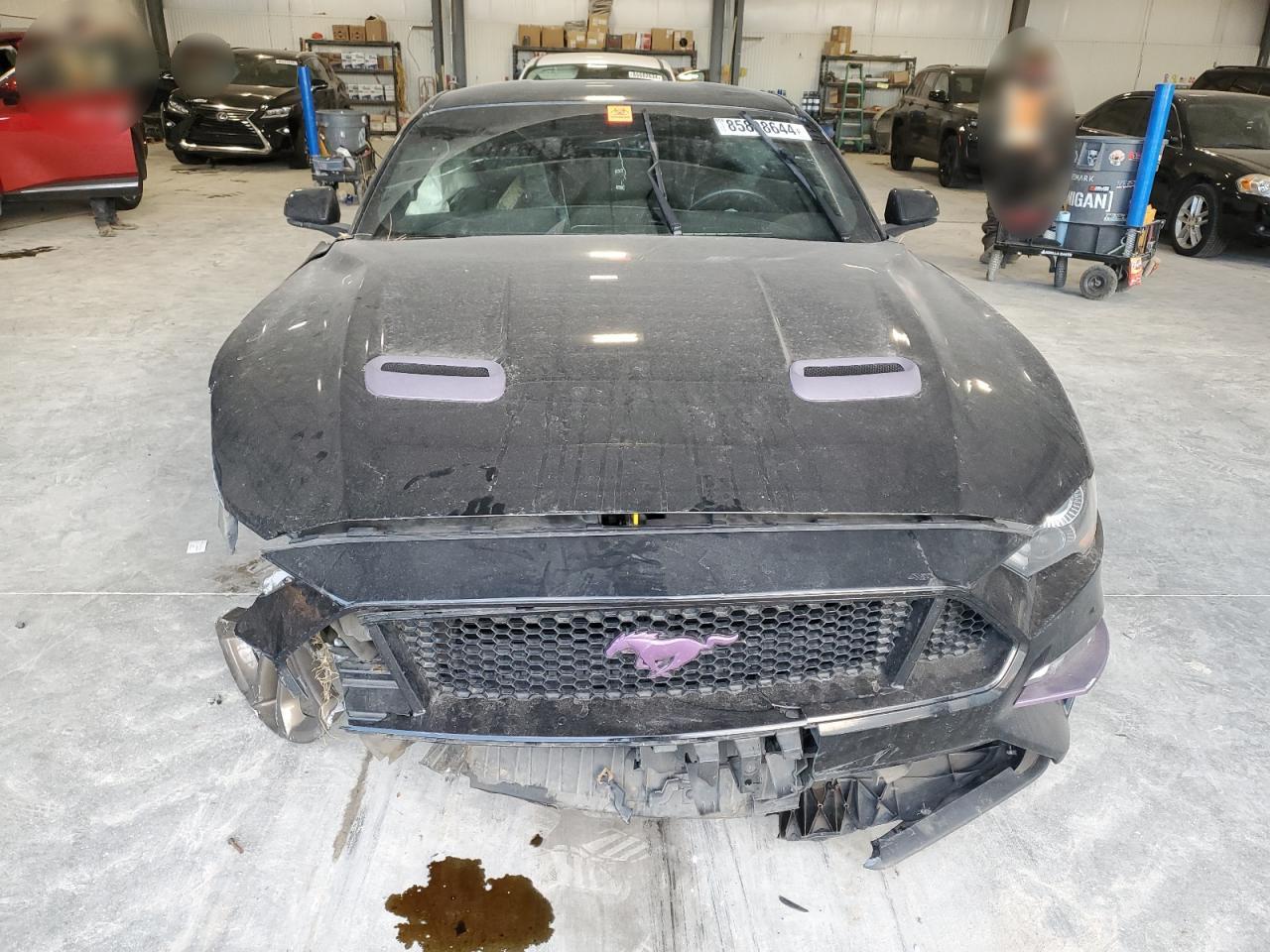 2019 Ford Mustang VIN 1FA6P8CF1K5134712 Copart auction photo, all over damage thumbnail 5