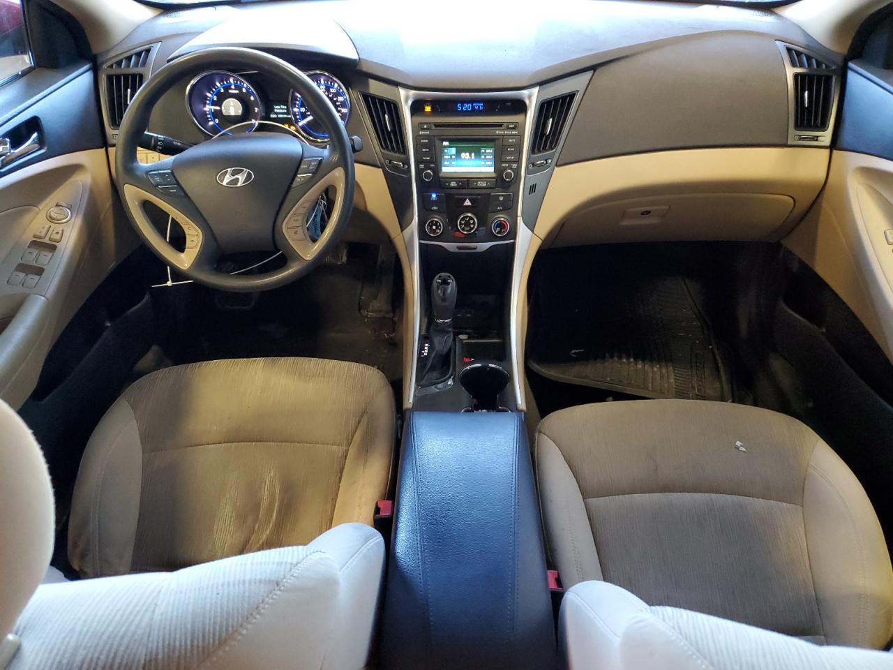 2014 Hyundai Sonata VIN 5NPEB4AC7EH862190 Copart auction photo, rear end / side damage thumbnail 8