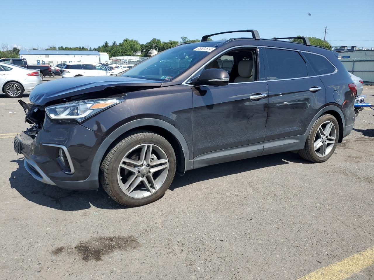 2017 Hyundai Santa Fe VIN KM8SR4HF6HU253502