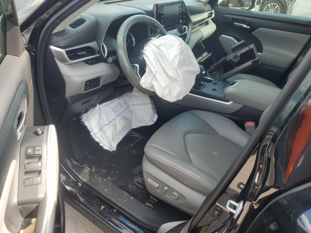2022 Toyota Highlander VIN 5TDGZRAH6NS541071 Copart auction photo, front end damage thumbnail 8