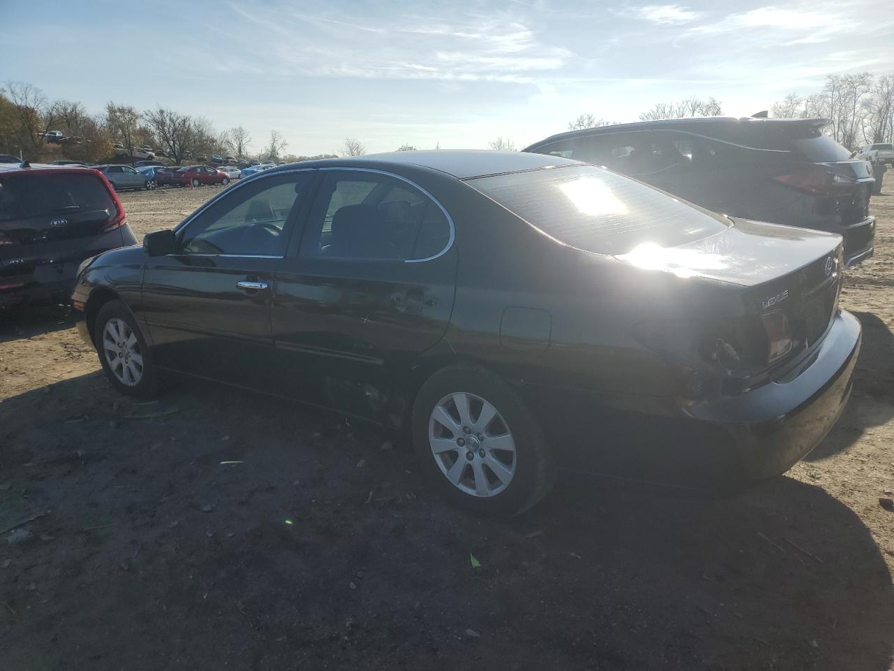 2004 Lexus ES VIN JTHBA30G740017421 Copart auction photo, side damage thumbnail 2